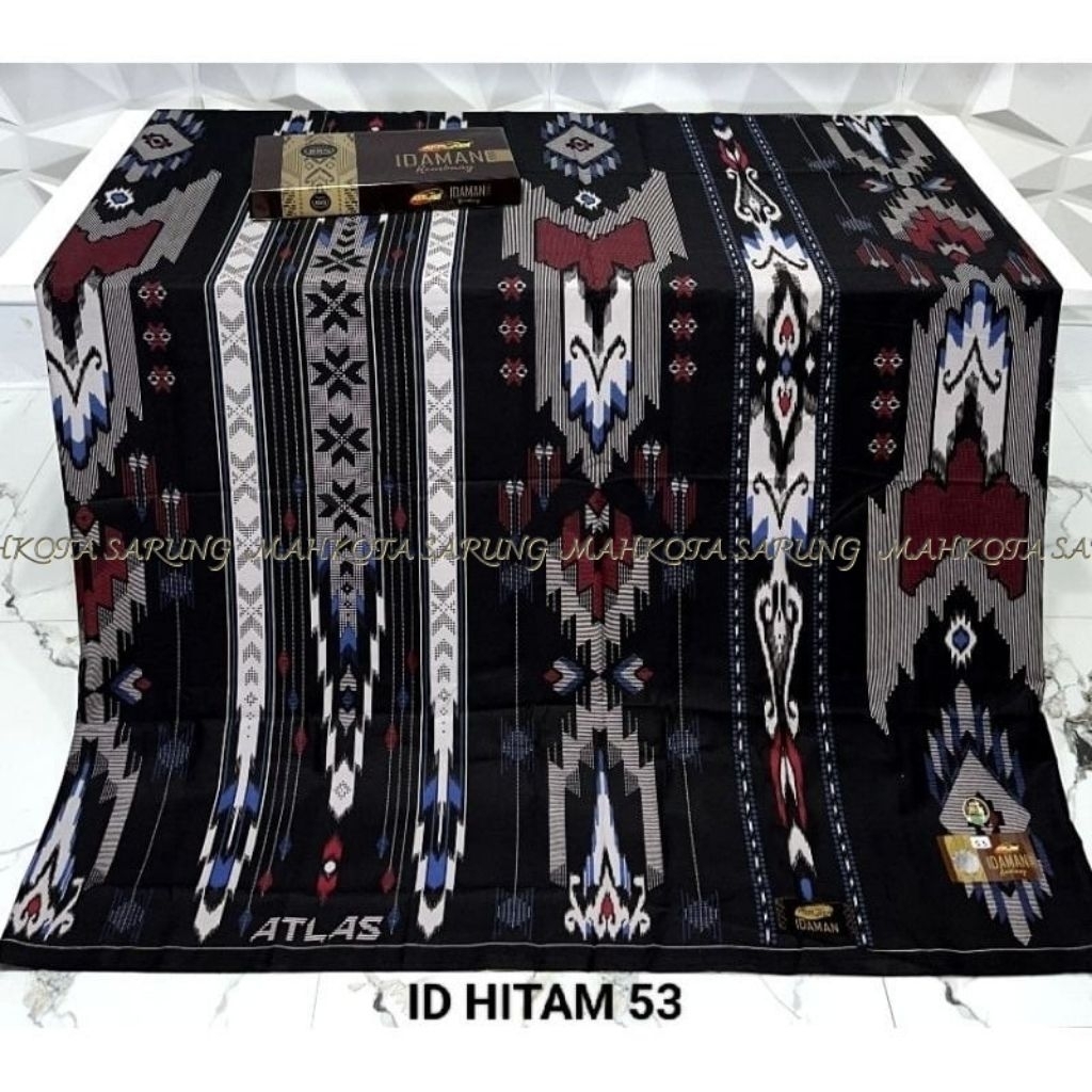 sarung atlas idaman kembang 555 Motif Bhs Sge, Sgf
