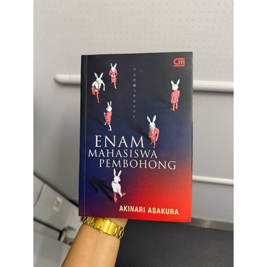 ovel Enam Mahasiswa pembohong - Akinari Asakura