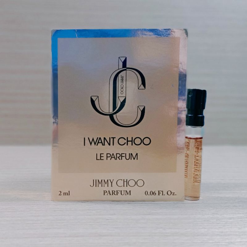 Vial parfum original Jimmy Choo I Want Choo Le Parfum