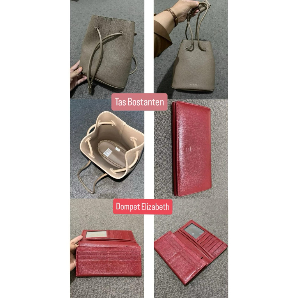 [sanga_shop] PL Paket Tas Bostanten & Dompet Elizabeth