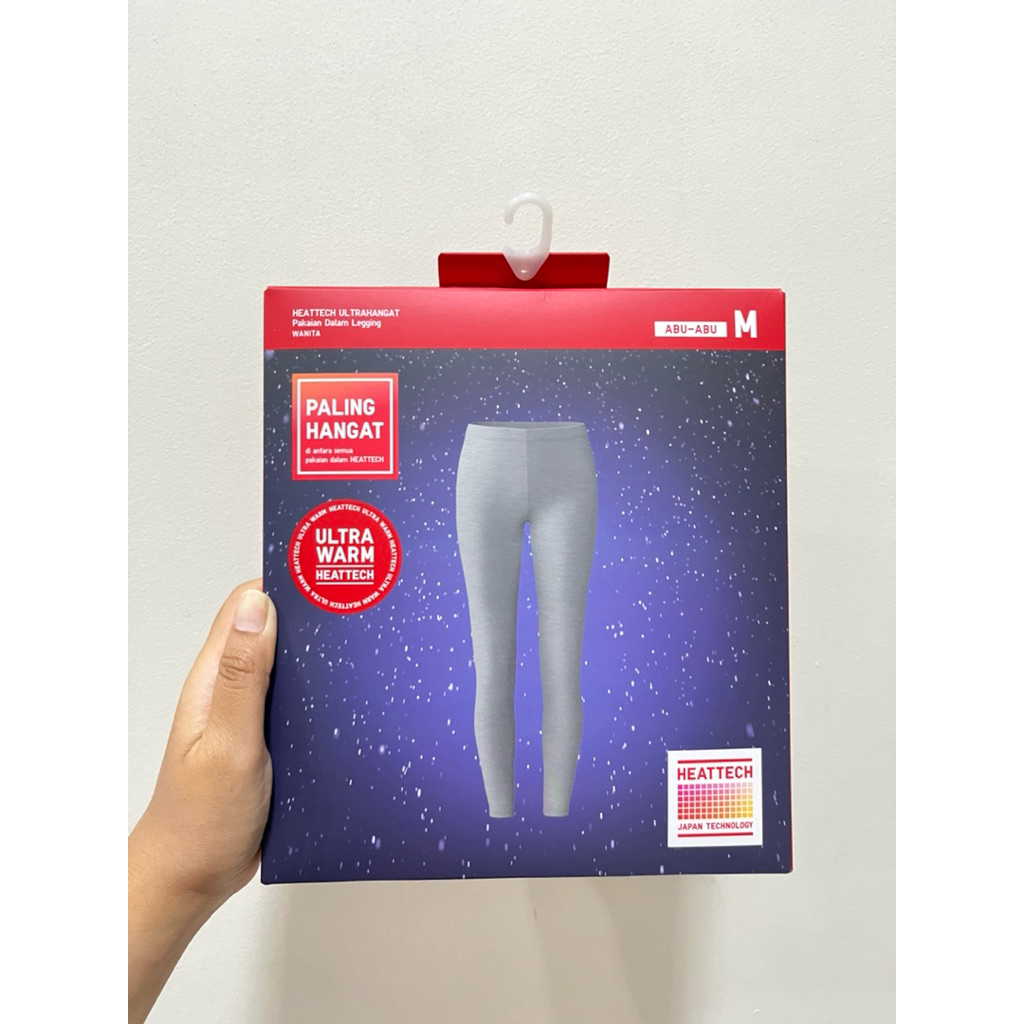 Celana Heattech Ultrawarm Women/ Cewek Uniqlo warna abu2 ukuran M dan L sale