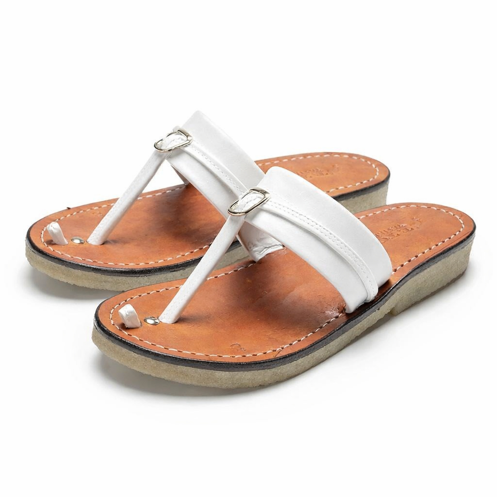ALS OFICIAL Sandal Kulit Tarumpah Asli Tasikmalaya Sol Karet Mentah