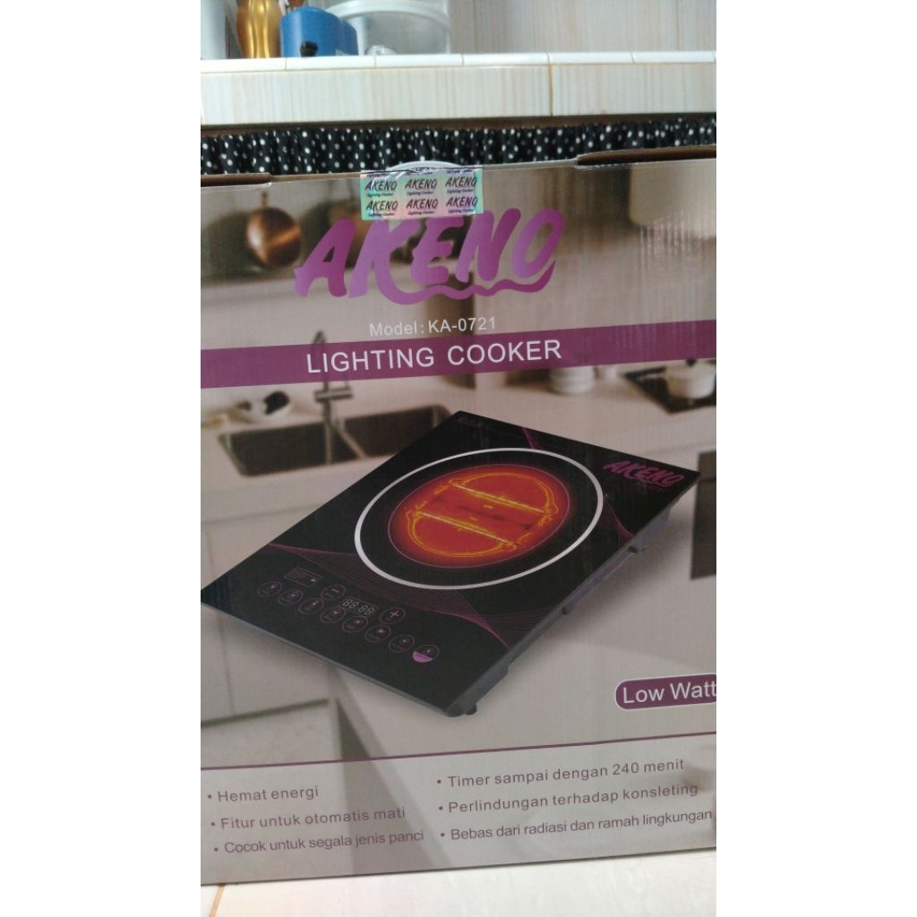Kompor Listrik Murah induksi terbaru Akeno KA-0721