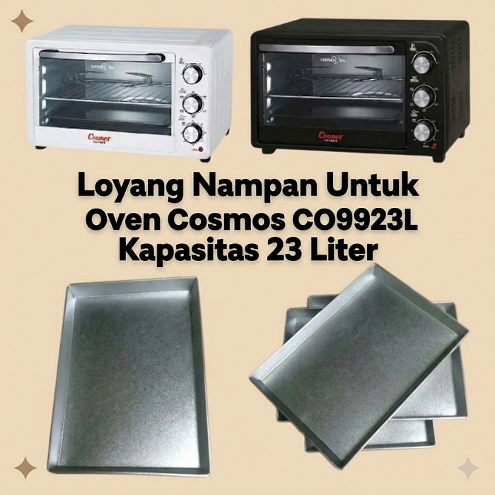 Loyang Oven Cosmos CO-9923L / Nampan oven listrik / loyang oven cosmos kapasitas 23 liter