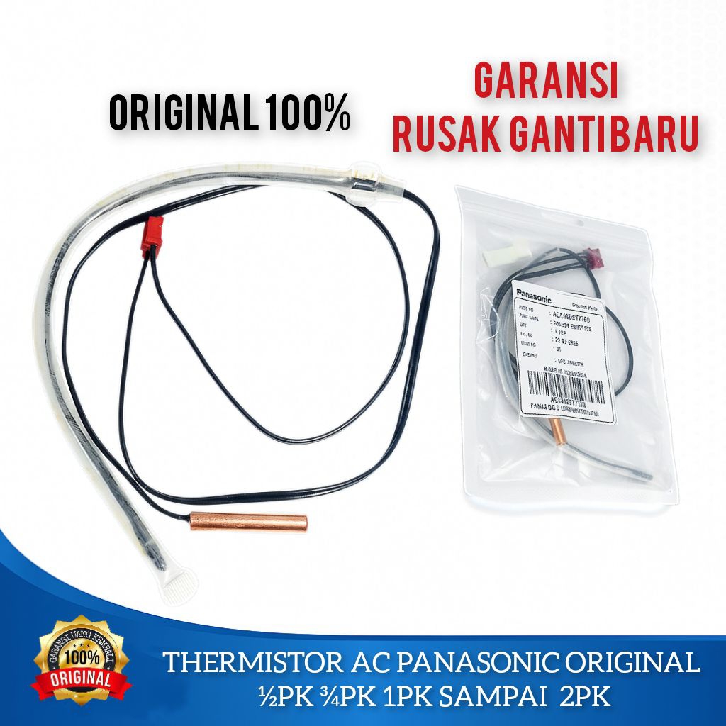 Sensor Suhu/Thermistor Ac Panasonic  Original 100% R22 R32 R410