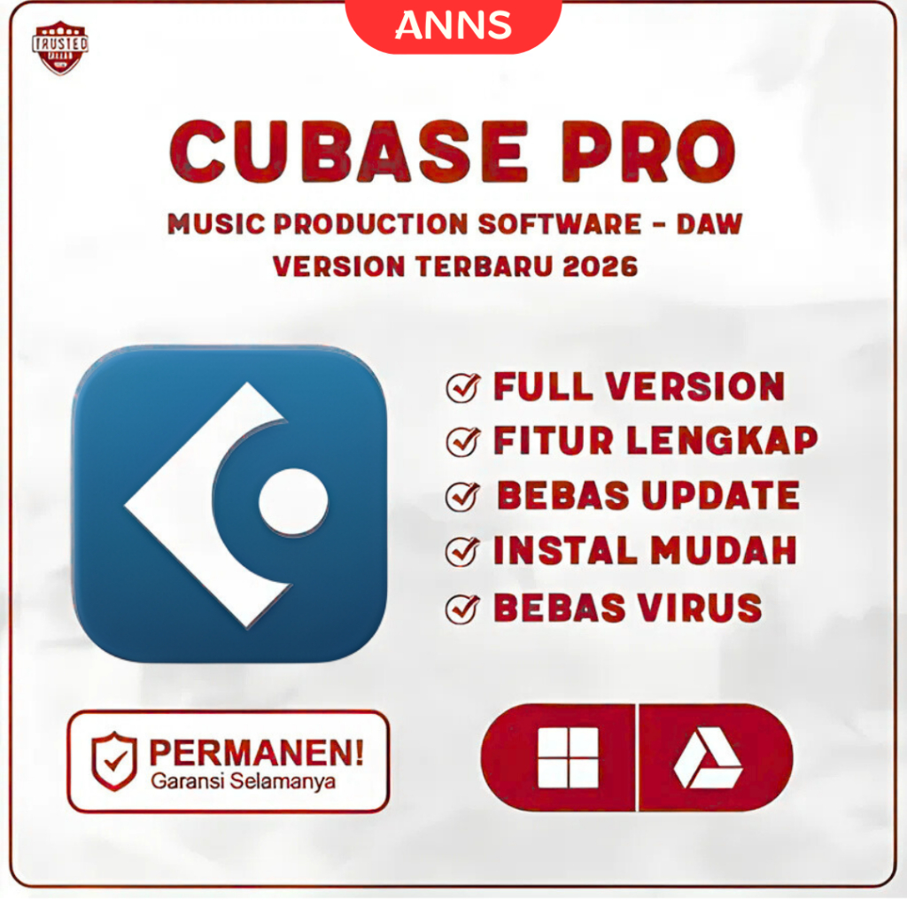 Cubase Pro 15 + Full Plugin Recording/Mixing/Mastering Full Version Original Lifetime (WIN & MAC) | 
