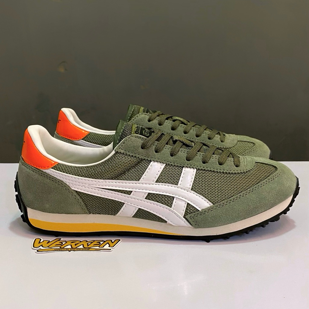 Sepatu sneakers onitsuka tiger edr 78 mantle green