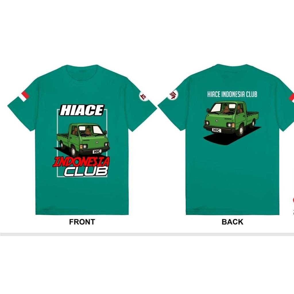KAOS HIACE  OLD HIACE JADUL WARNA TOSKA