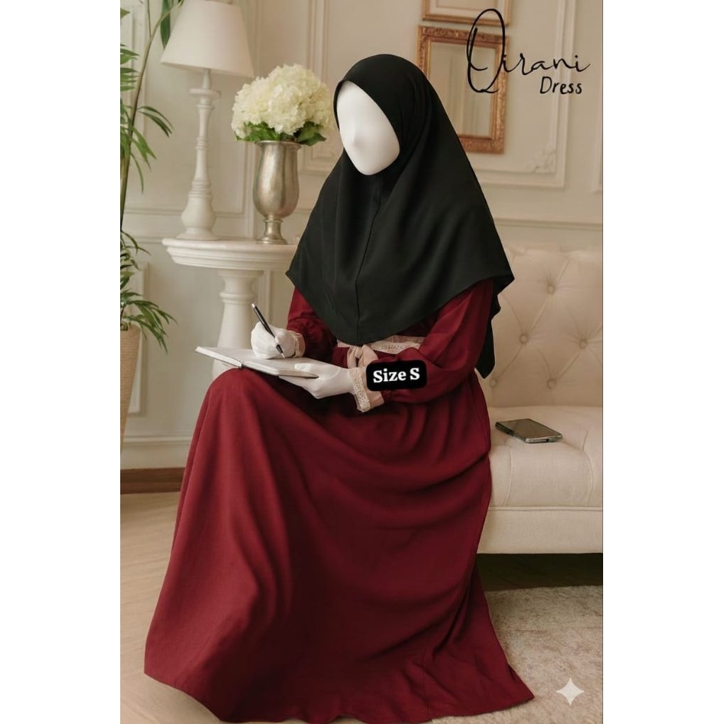 Qirani dress by sada gamis semarang murah