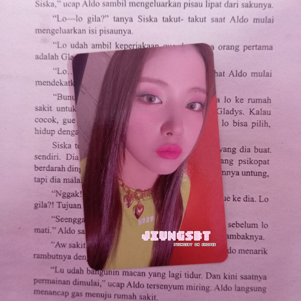 [OFFICIAL] Photocard Pc NMIXX Jiwoo KTOWN