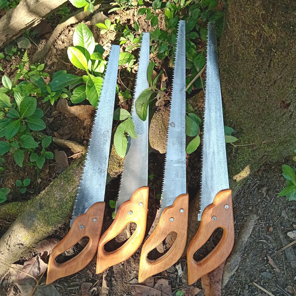 gergaji potong kayu/bambu siap pakai