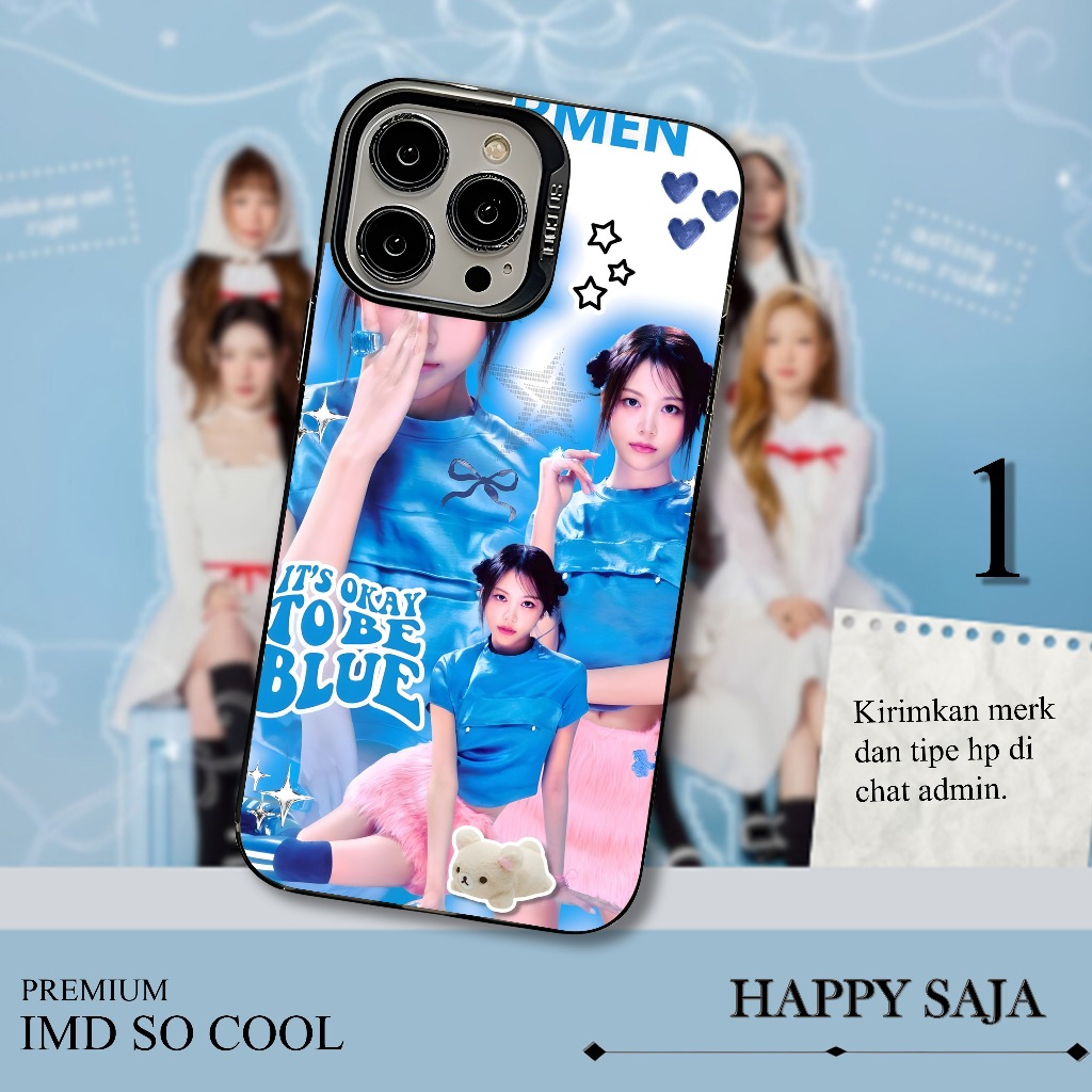 Case Pelindung Hp Socool IMD Hybrid Motif Member Girl K-Pop Carmen Jiwoo A-na Yuha Ian Ye-on Stella 