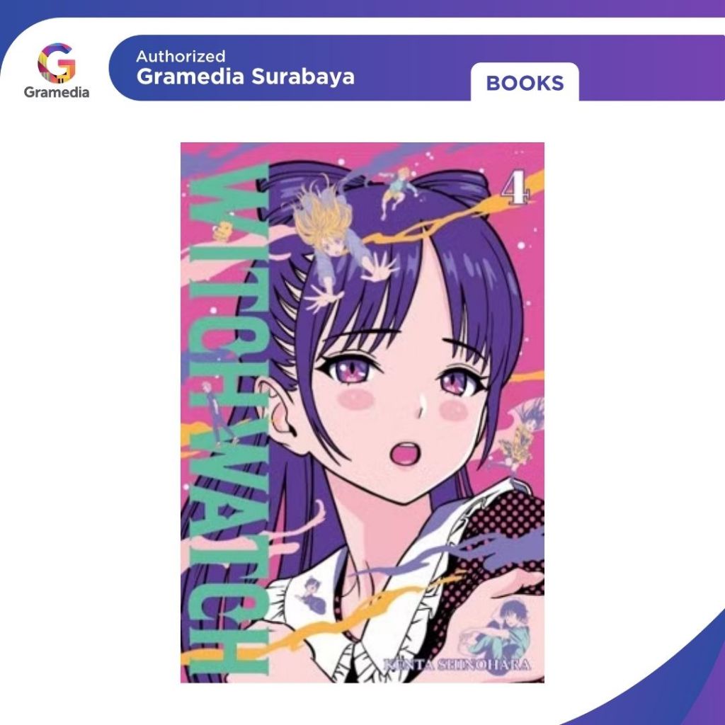 Gramedia Surabaya - Witch Watch 4