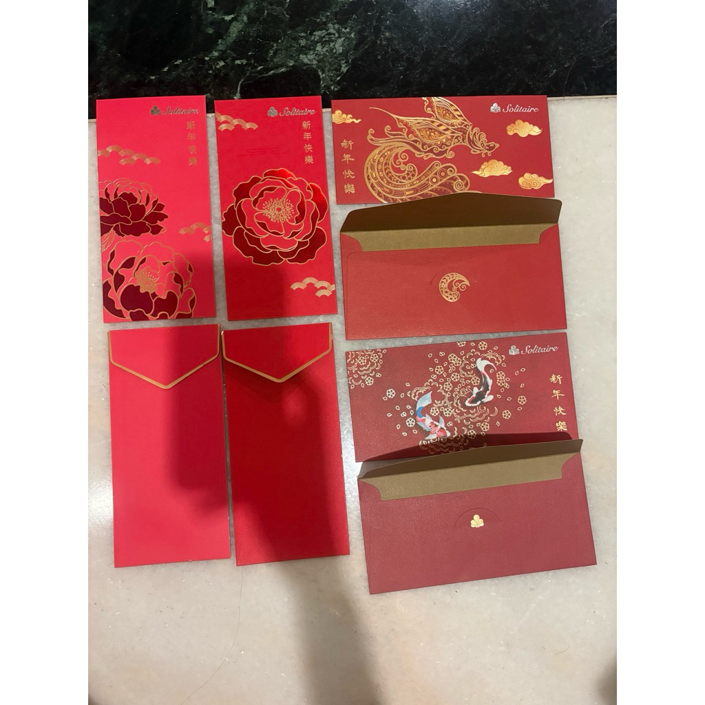 Amplop Angpao Luxury BCA Solitaire Original