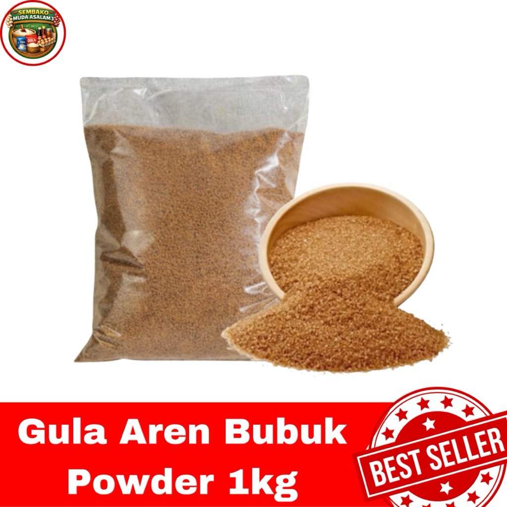 Gula Aren Bubuk 1kg / Gula aren organik premium / gula semut