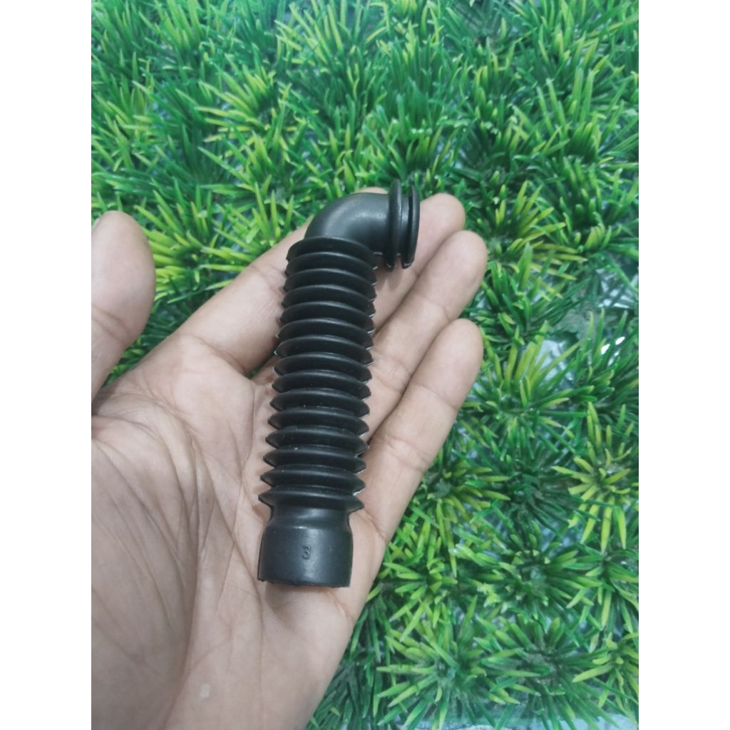 Karet pelindung kabel pintu mobil karet selongsong kabel mobil karet ulir pelindung   1pcs