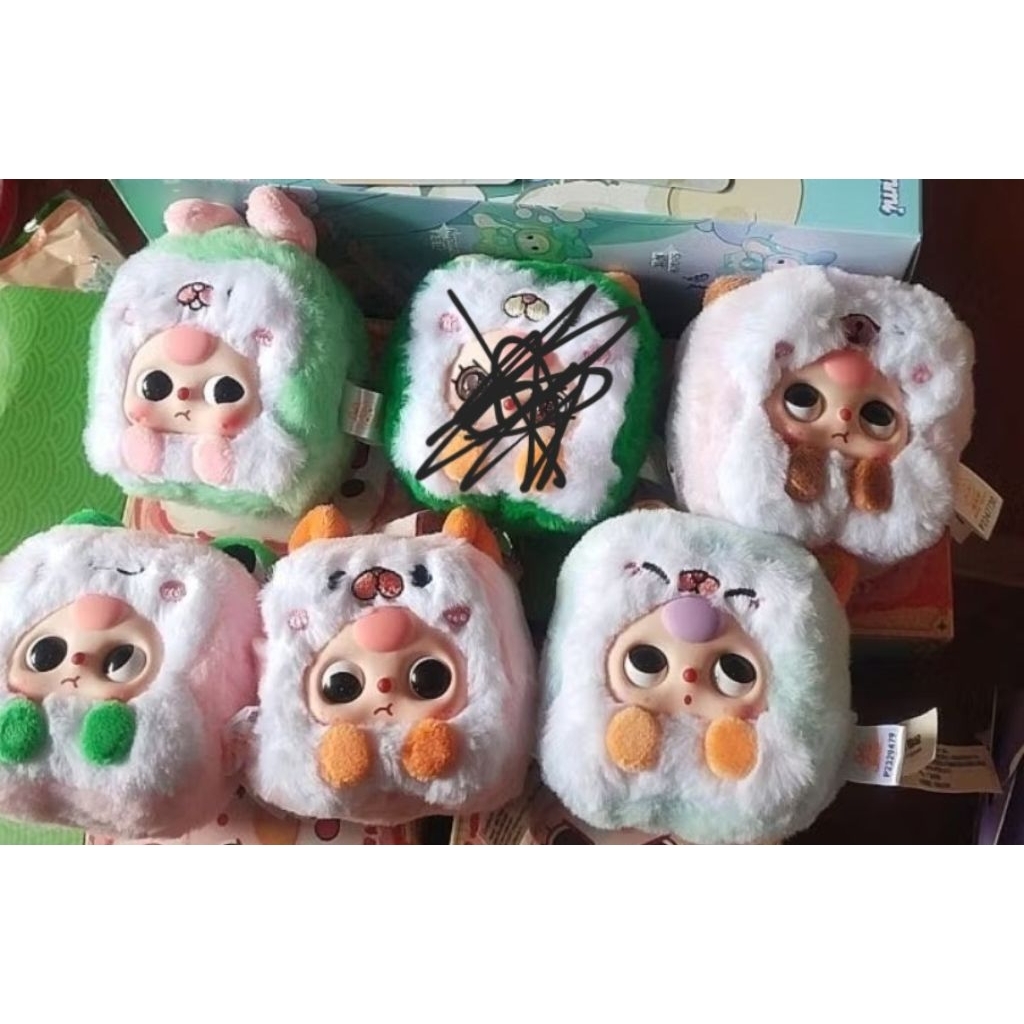 baby three mahjong bag charm BD