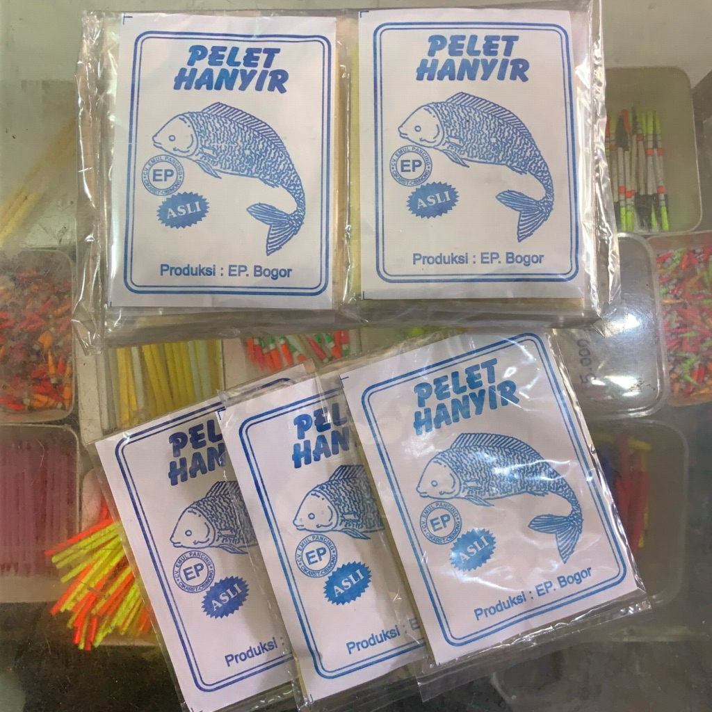 Pelet Hanyir Biru ( 10 Pcs ) Produksi EP BOGOR
