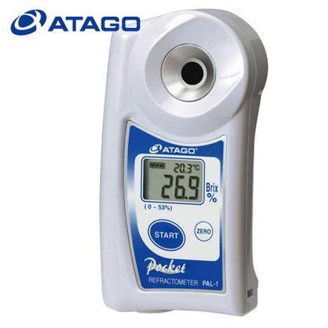 Refractometer Atago PAL-1 / Refraktometer Gula 0-53 % Brix Pocket - Alat Brix Digital (made in Japan