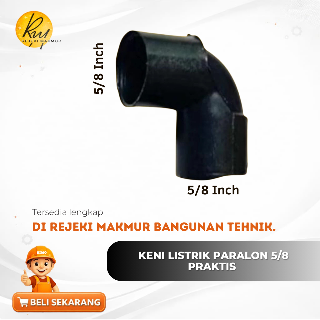 Keni listrik knie paralon keni murah 5/8 elbow 5/8