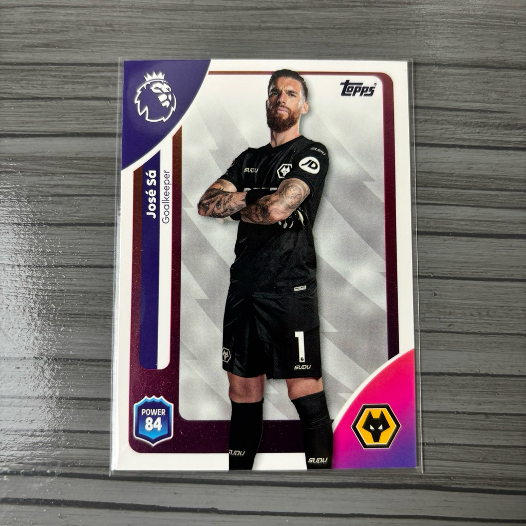 Kartu Bola Jose Sa Topps PL 2026 Wolverhampton