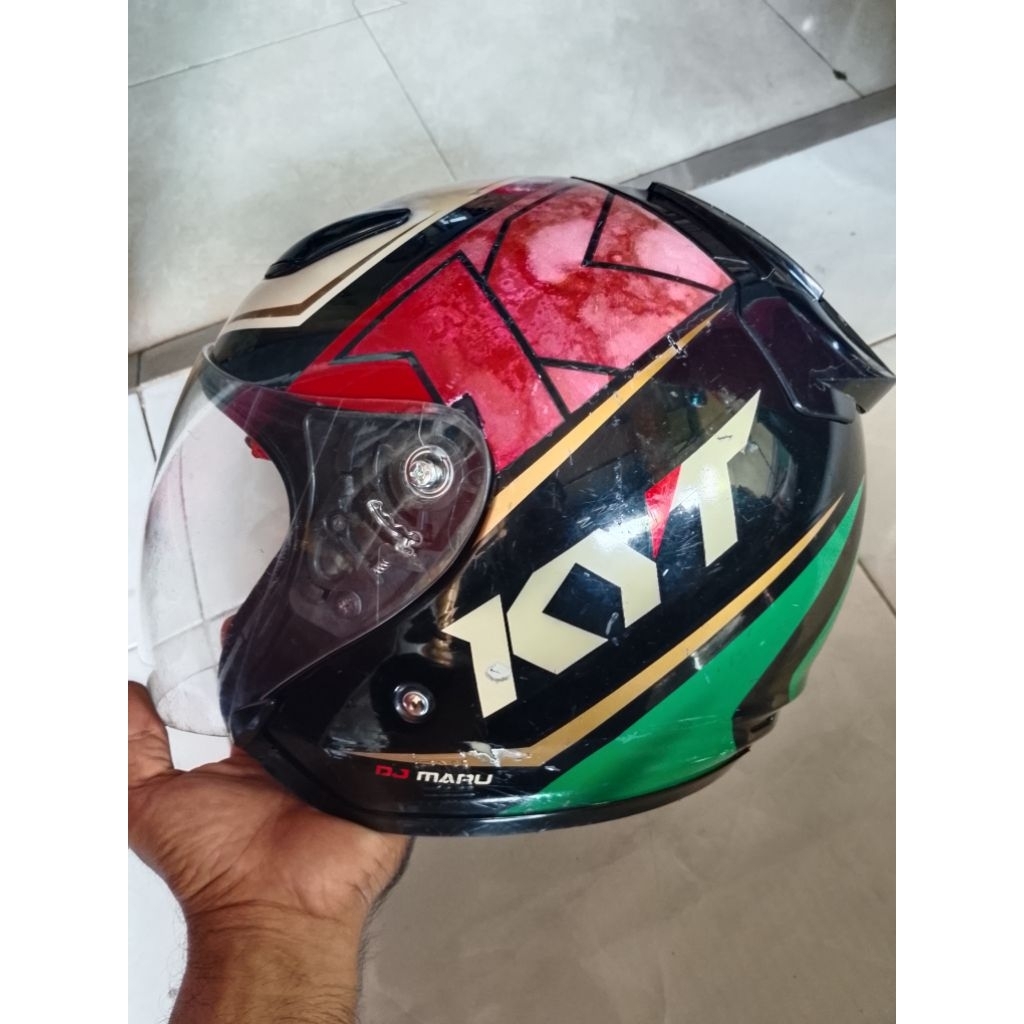 Helm bekas murah KYT Dj maru original