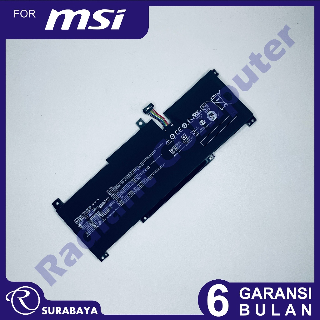 Baterai MSI Modern 14 B10M B10MW B10R B10RAS B10RASW B10RBS B10RBSW