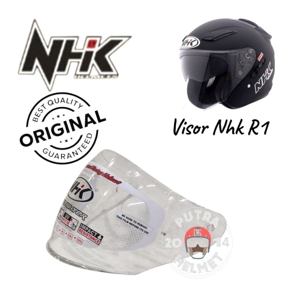 Visor Original Helm Nhk R1 | kaca Helm original nhk r1
