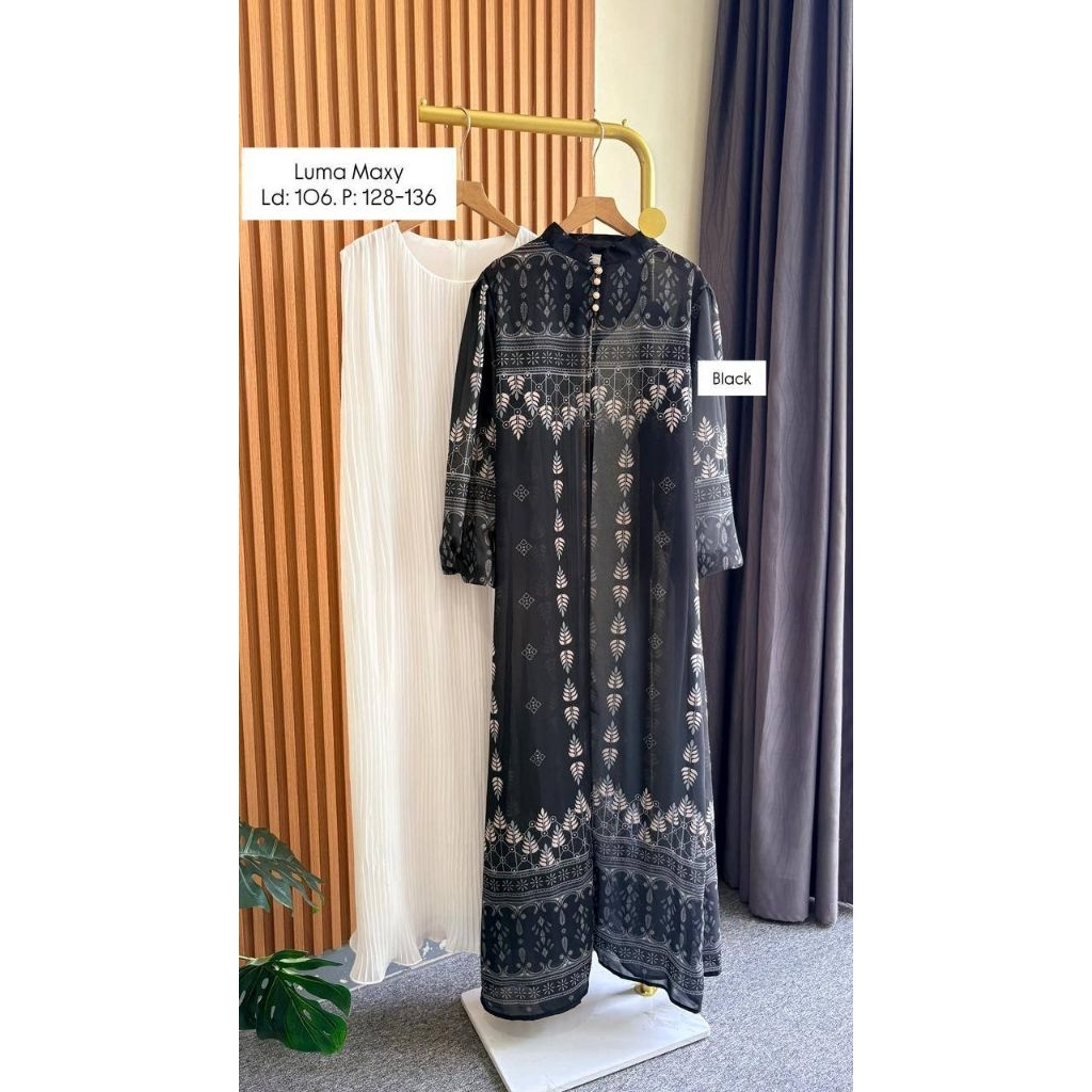 Luma maxy - bahan ceruty dan plisket