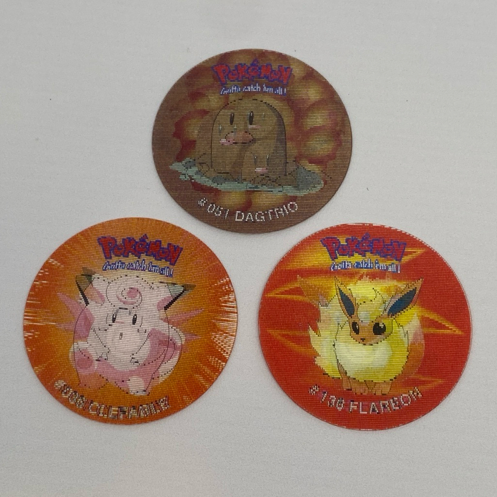 Tazos Pokemon 3D Chiki
