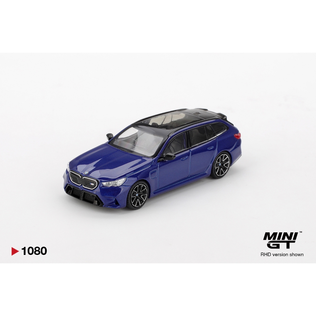 Mini GT 1080 BMW M5 Touring Marina Bay Blue Metallic