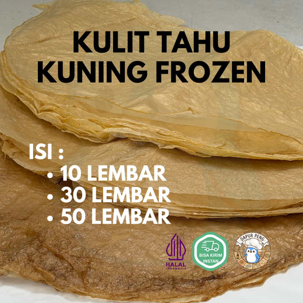 Kulit Tahu Kuning Tipis Tawar