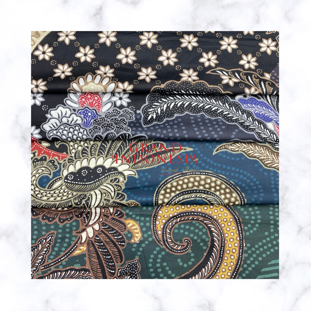 Kain Batik Kreasi Indah - Premium Cotton Fine Count Satin