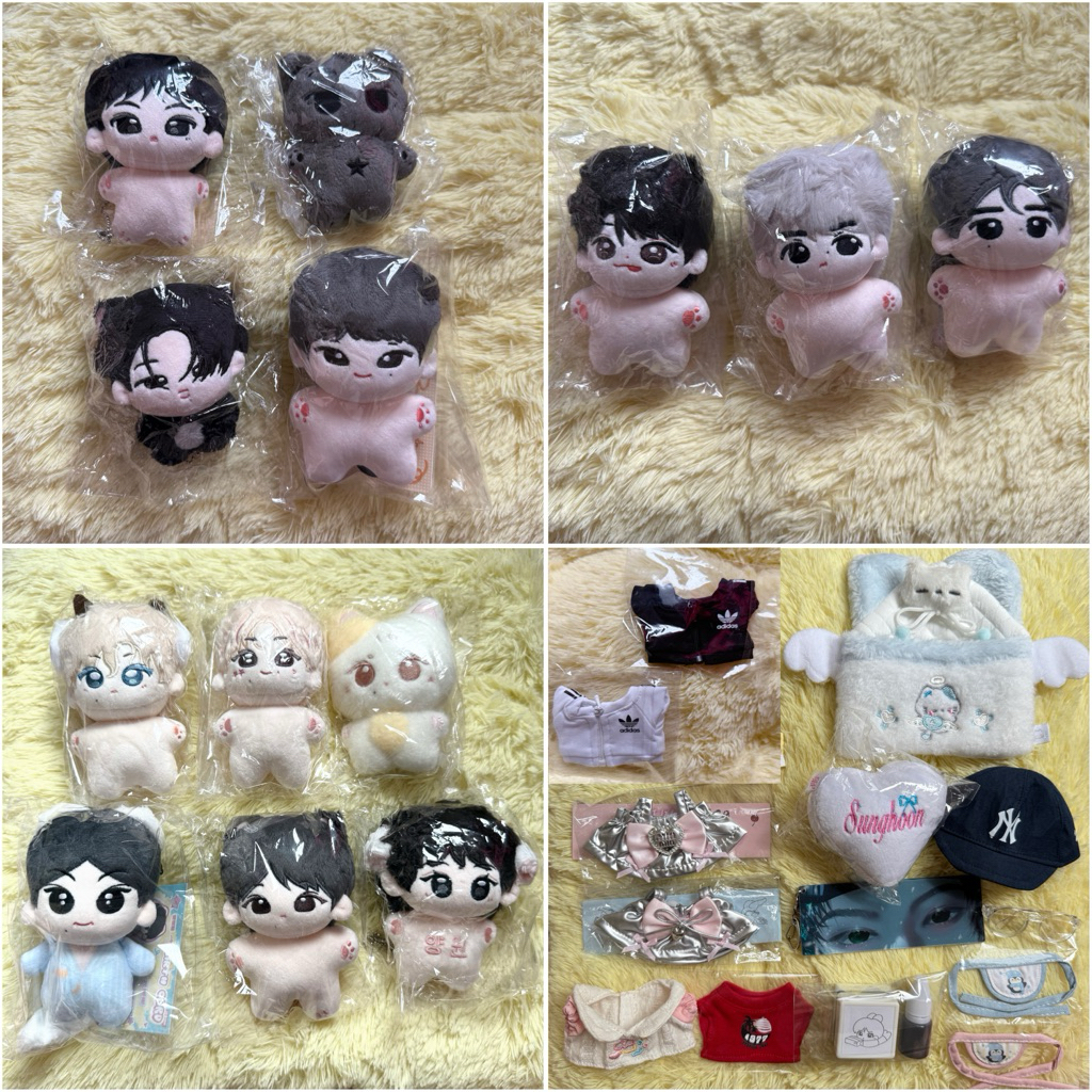 ACCESSORIES DOLL CLEAR GLASSES CLOTHES BABY UNIFORM BLANKET CAT DRESS SILVER RIBBON MIU MIU KEYCHAIN