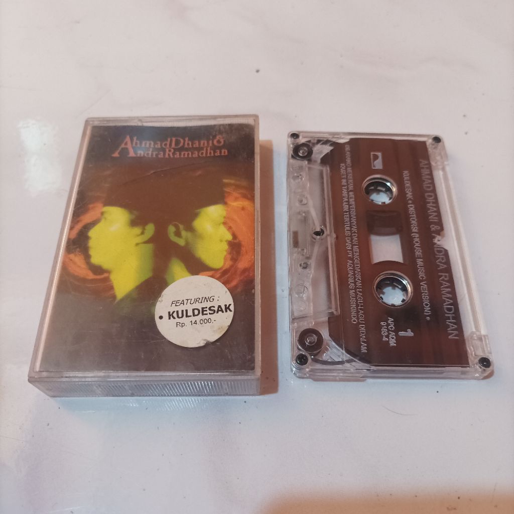Original Kaset Pita Tape Musik Band Dewa 19 Ahmad Dhani Andra Ramadhan Album Kuldesak