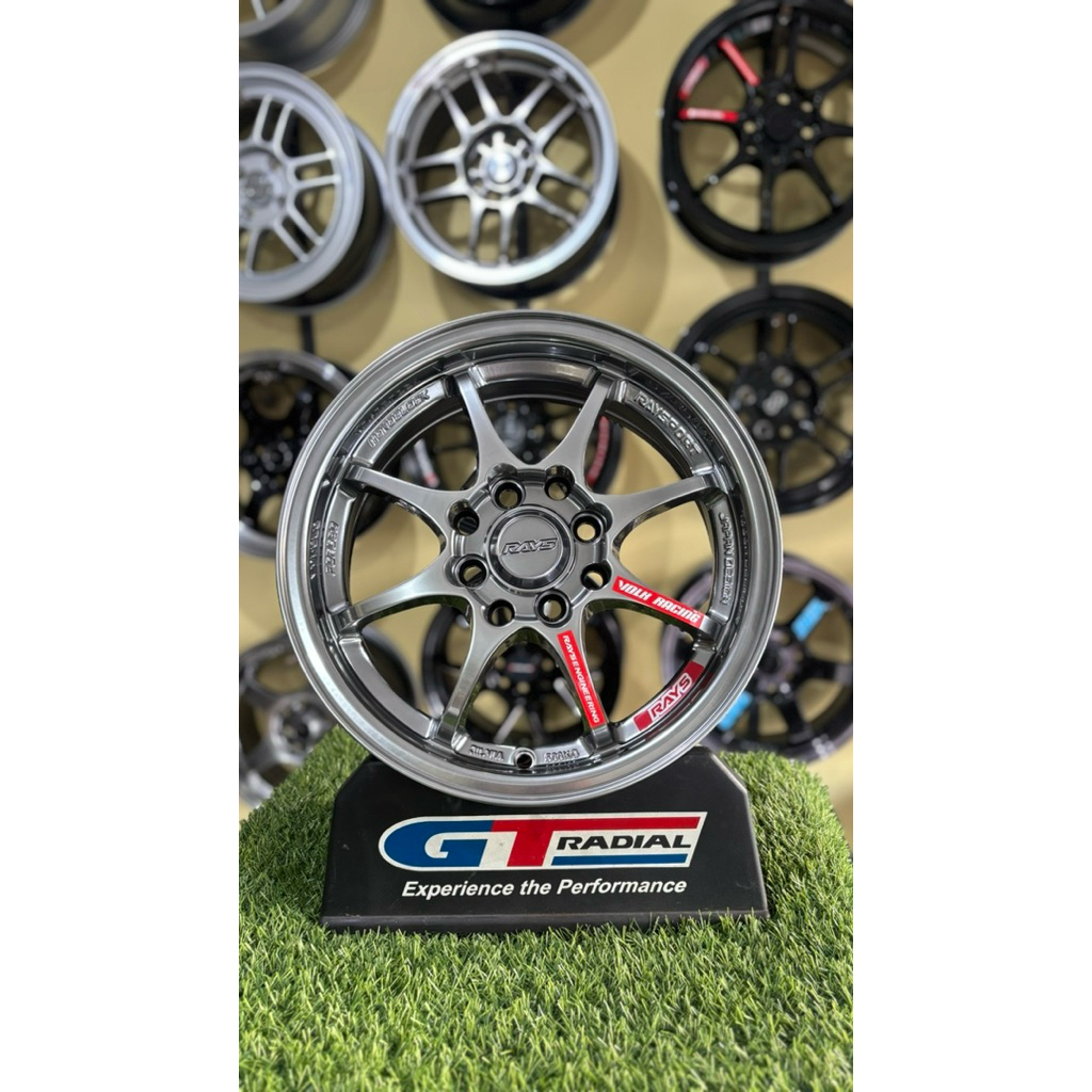 velg ce28 r14 4x100/114pcd hyper black by pro speed new