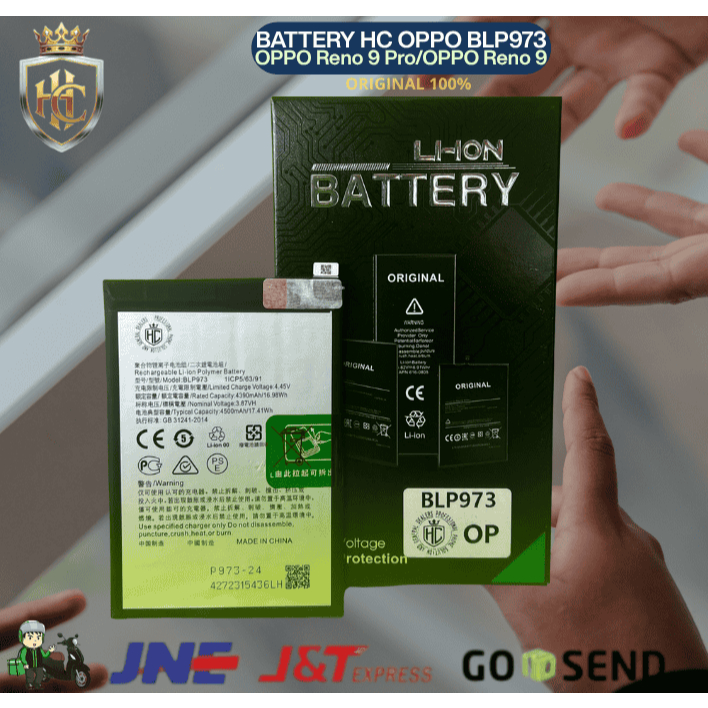 BATERAI BLP973 OPPO Reno 9 Pro/OPPO Reno 9 ORIGINAL