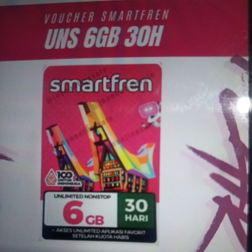 voucher Smartfren 6gb
