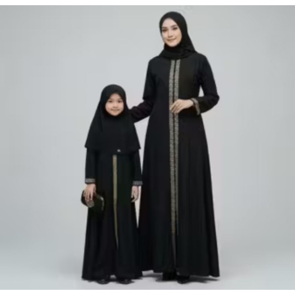 GAMIS ABAYA TURKI COUPLE IBU DAN ANAK SANGAT COCOK BISA COD