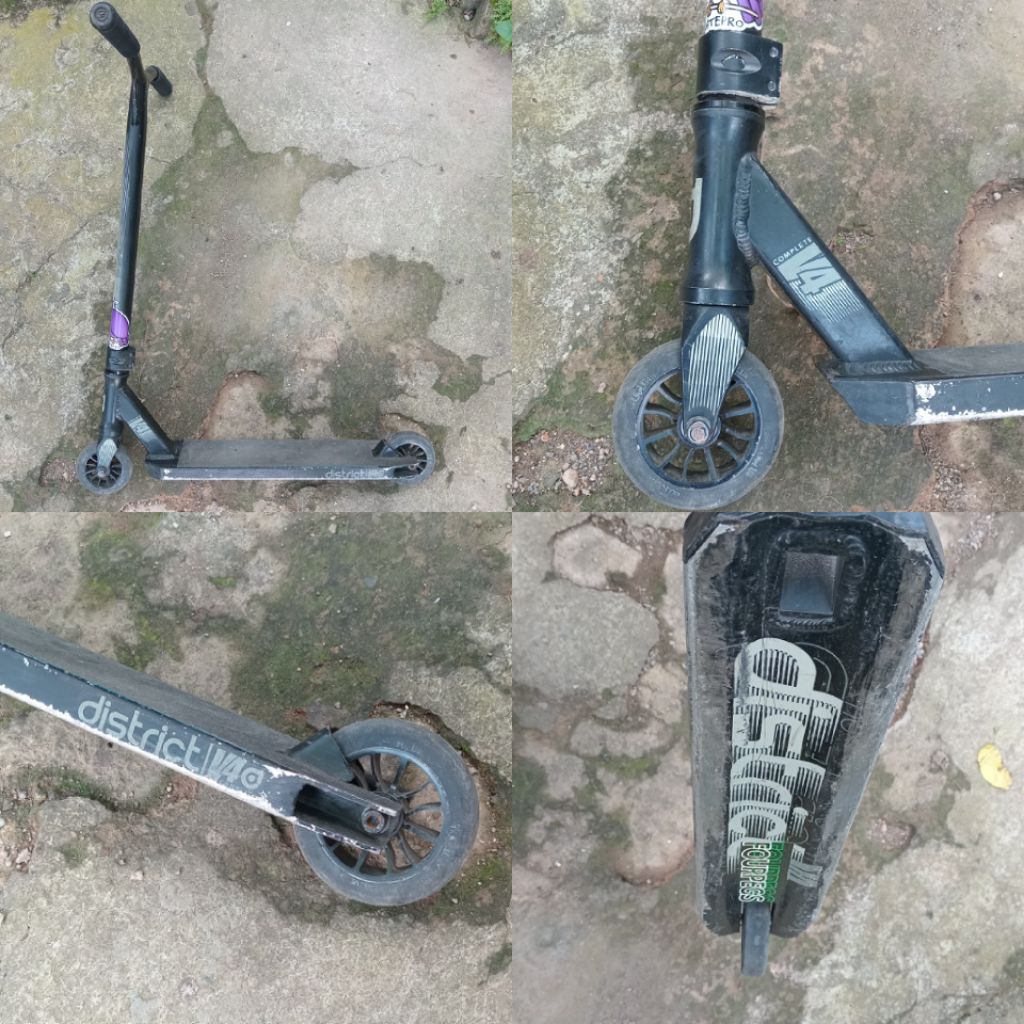 freestyle scooter otoped skuter district v4 complete pro