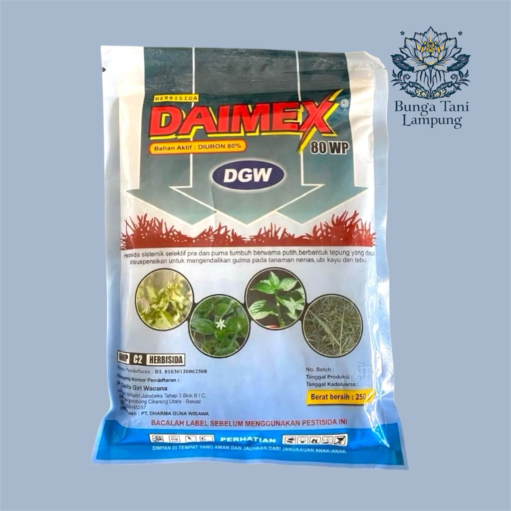 Herbisida DAIMEX 80 WP 250 gram - DGW Diuron 80% Pembeku Biji