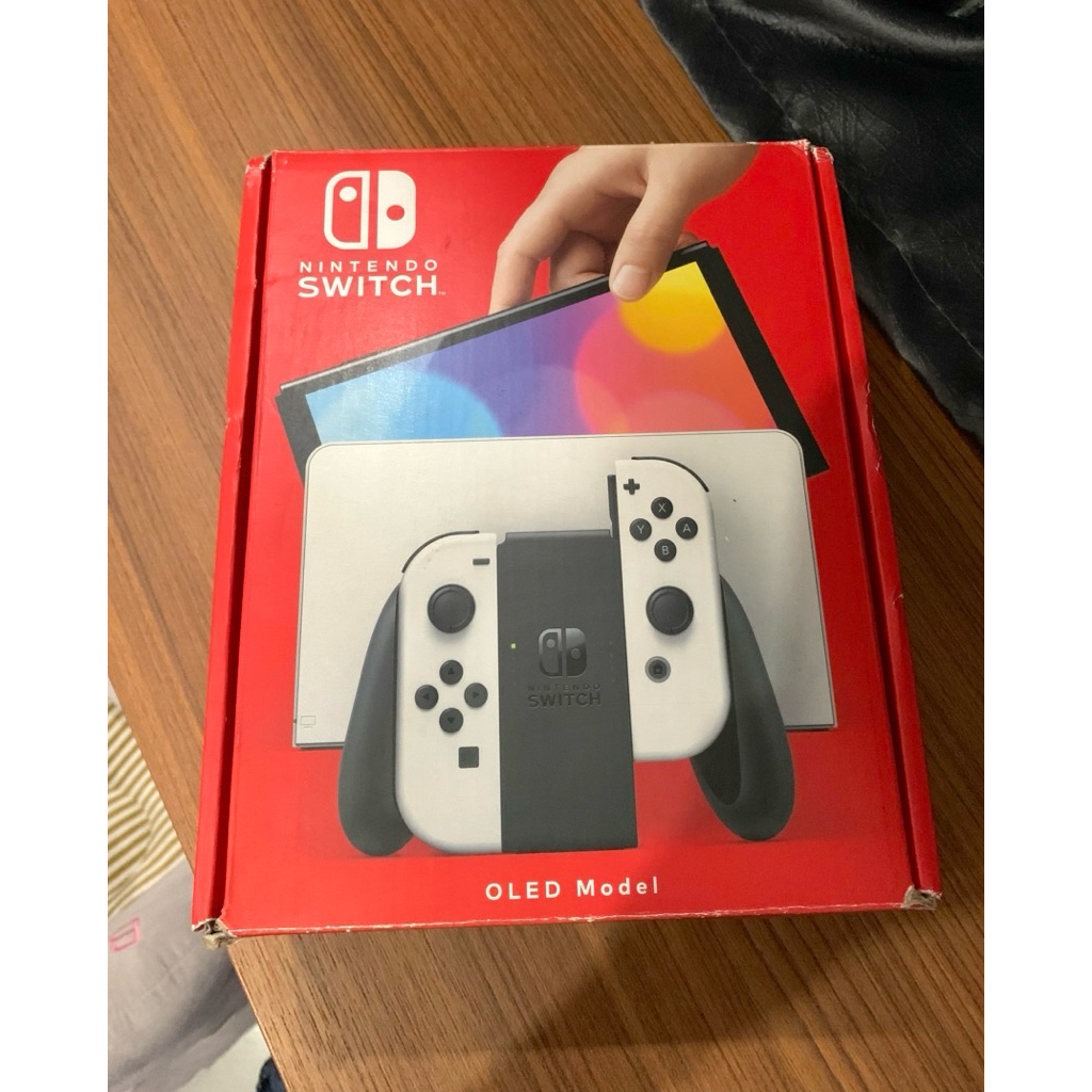 Nintendo Switch oled putih second ofw