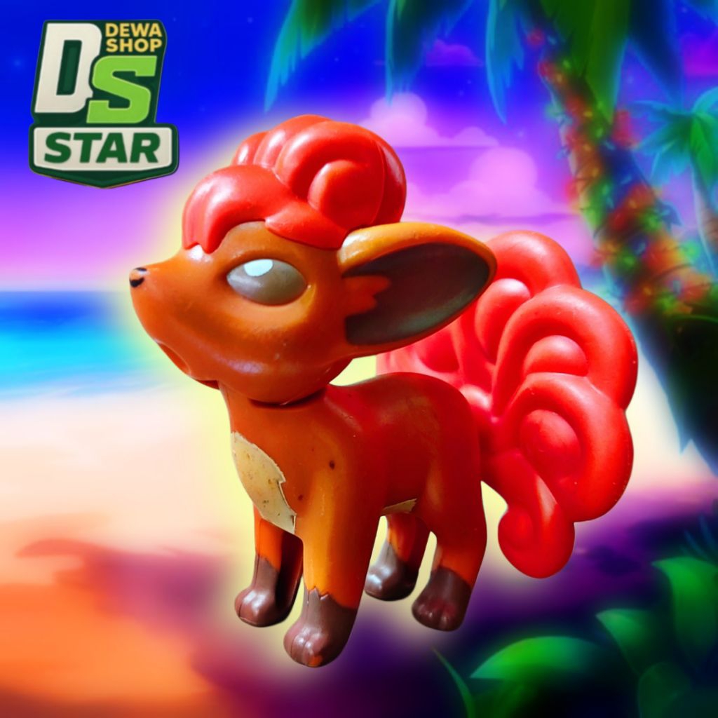 Figure Pokemon Vulpix McD Happy Meal 2016