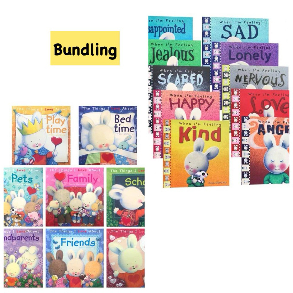 Bundling bunny series book set The things i love about dan when im feeling