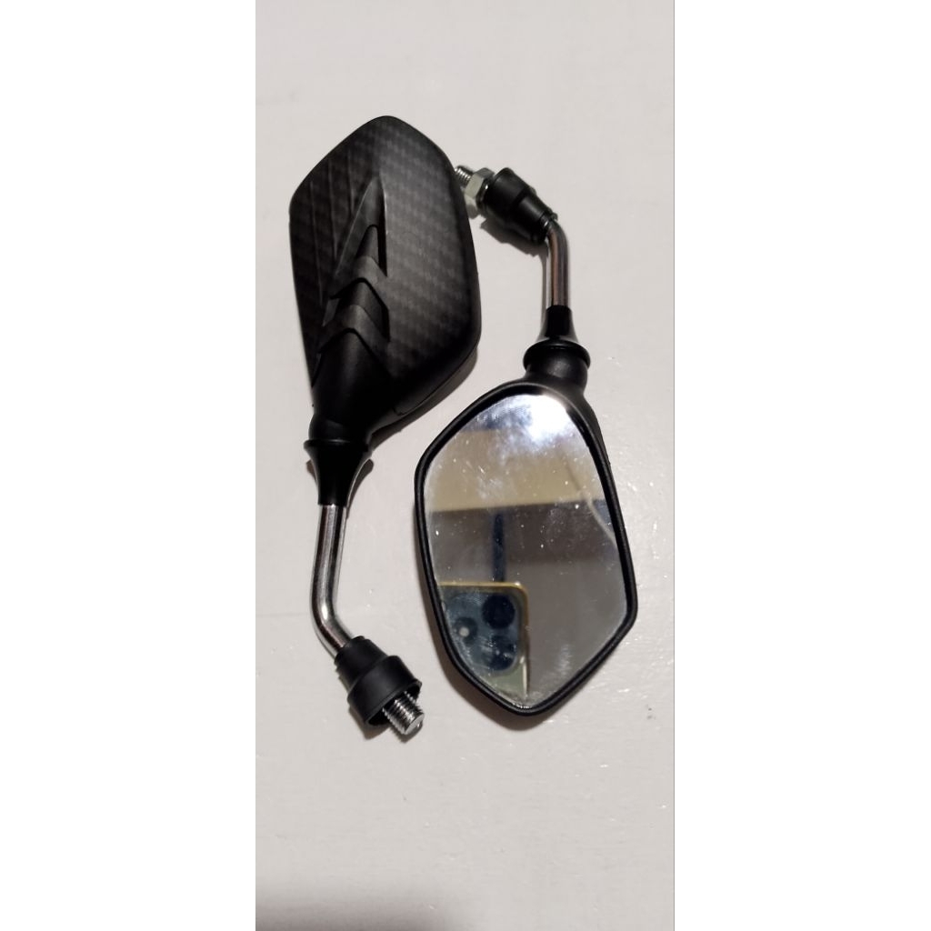 spion variasi mini black carbon untuk motor honda