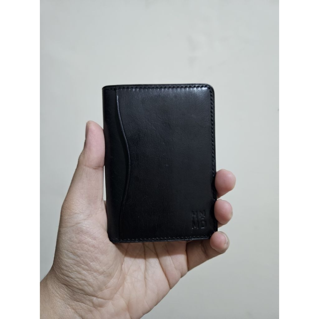 [PRELOVED] HNMD Leather Cardholder – Black