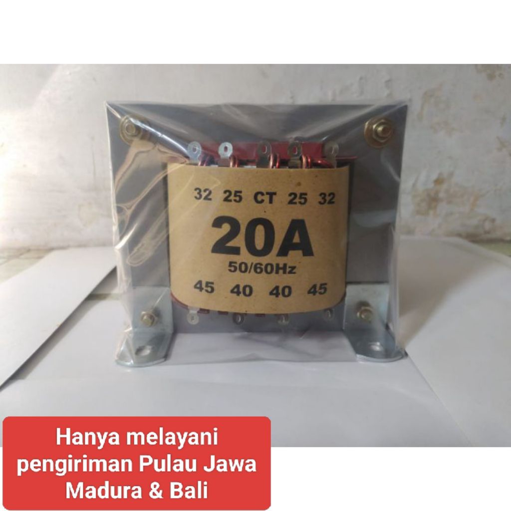 Travo merk Bell 20A ct 45 dengan tembaga murni