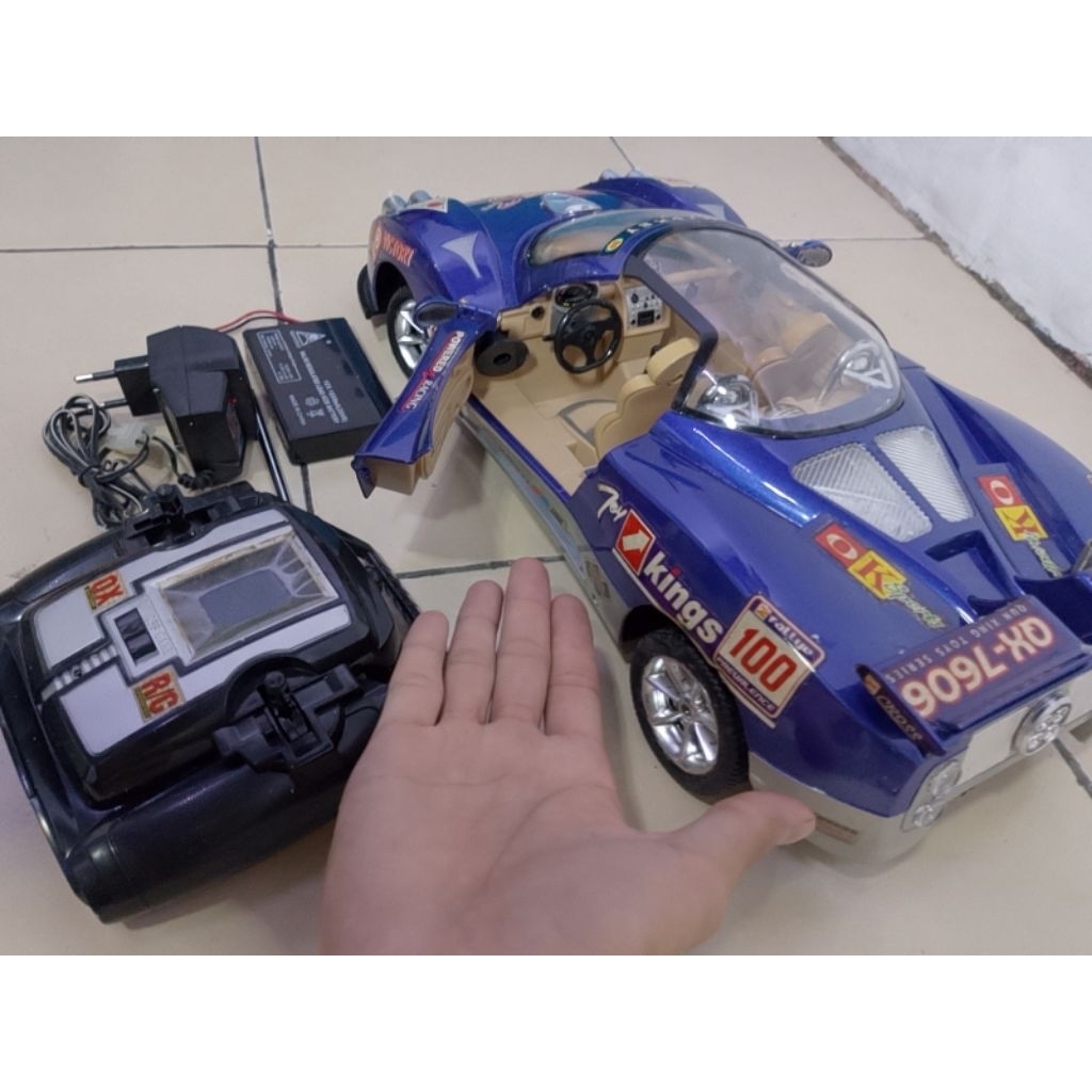MOBIL RC PORSCHE 1:10 PRODUK LAMA PERLU MODIFIKASI KECEPATAN 30KM+ DINAMO GEAR BOX BERTENAGA BODY TE