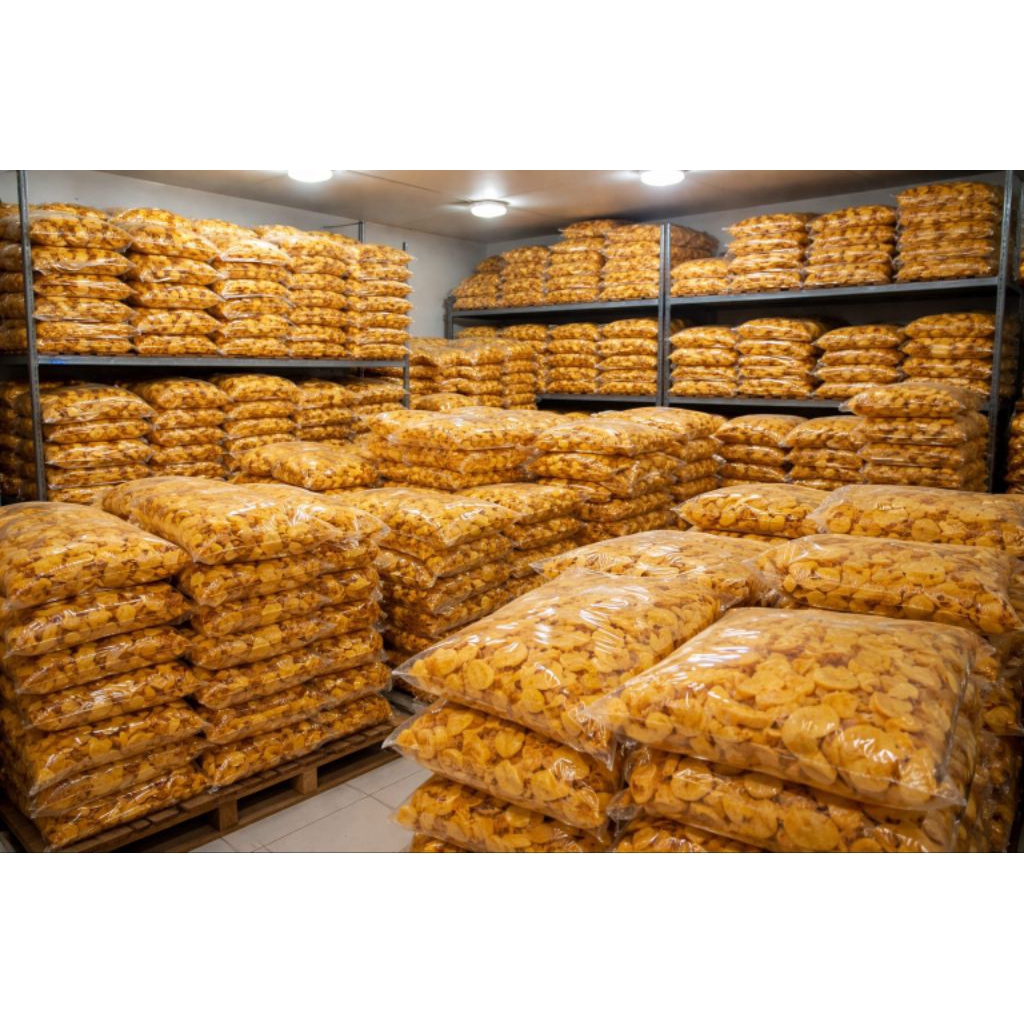 kripik pisang asin gurih