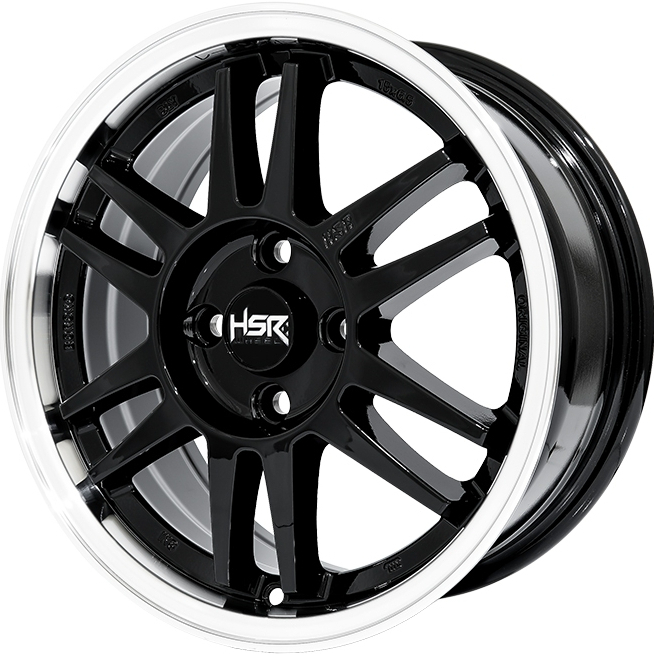 velg mobil racing hsr R15 cocok untuk mobil Kalos Spark Spin Starlet Valco dll velg mobil hsr aeri R